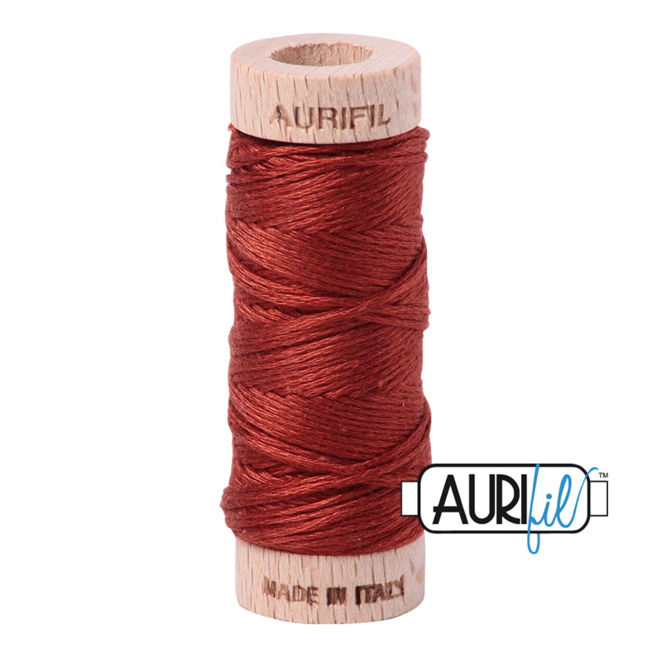 Terracotta (2385) | Aurifloss Small Spool (18M / 18Y) | Aurifil Thread